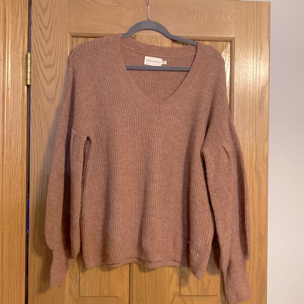 Women’s Puffed Long Sleeve Sweater